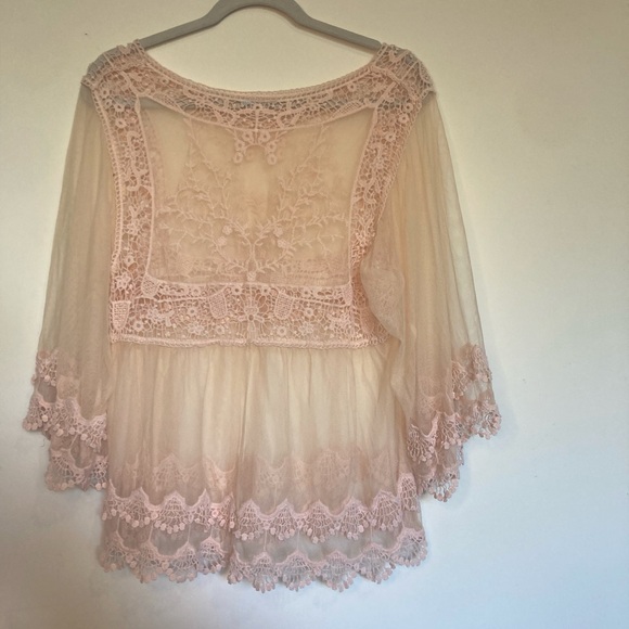 Boho style lace blouse - Picture 5 of 5